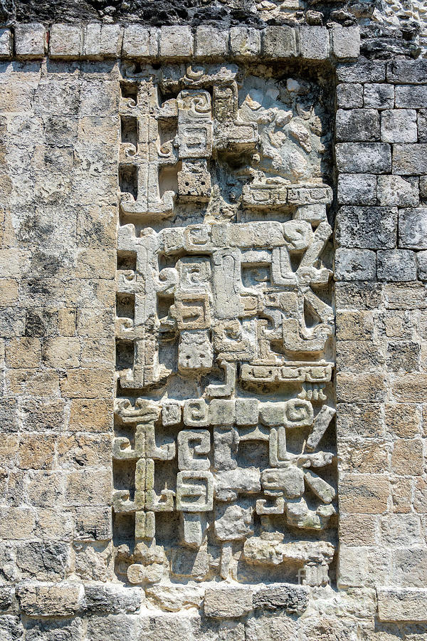 Intricate Details of Mayan Ruins Photograph by Jess Kraft