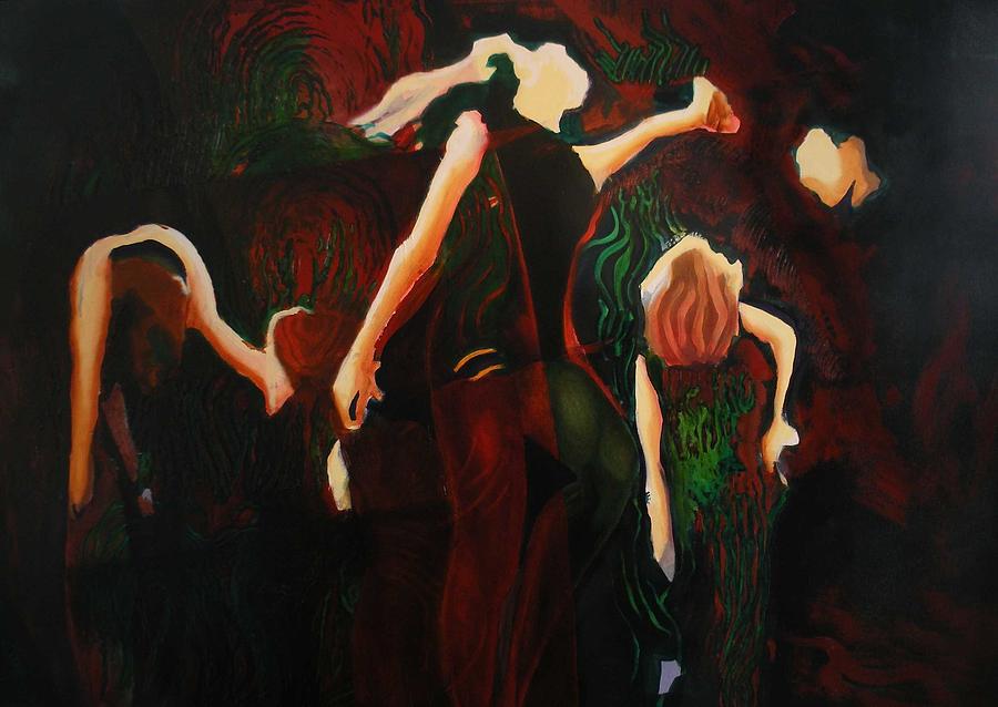 Intricate moves Painting by Georg Douglas