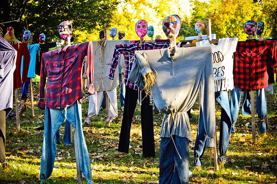 Invasion Of Scarecrows Photograph by Colleen Kammerer