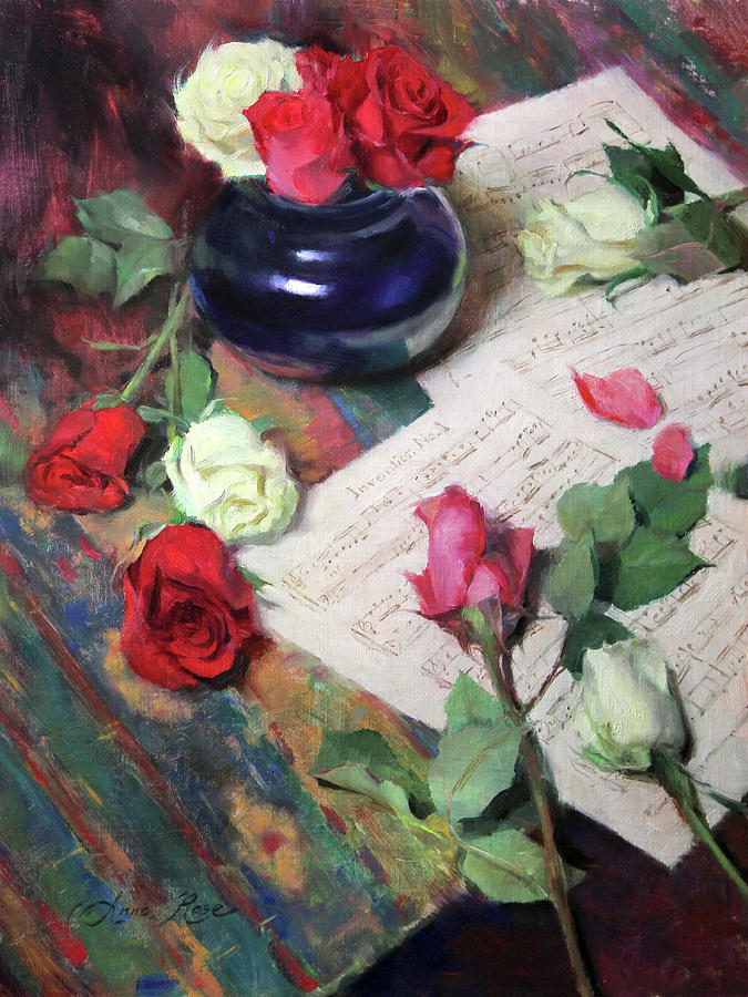 Still Life Painting - Invention No. 1 by Anna Rose Bain