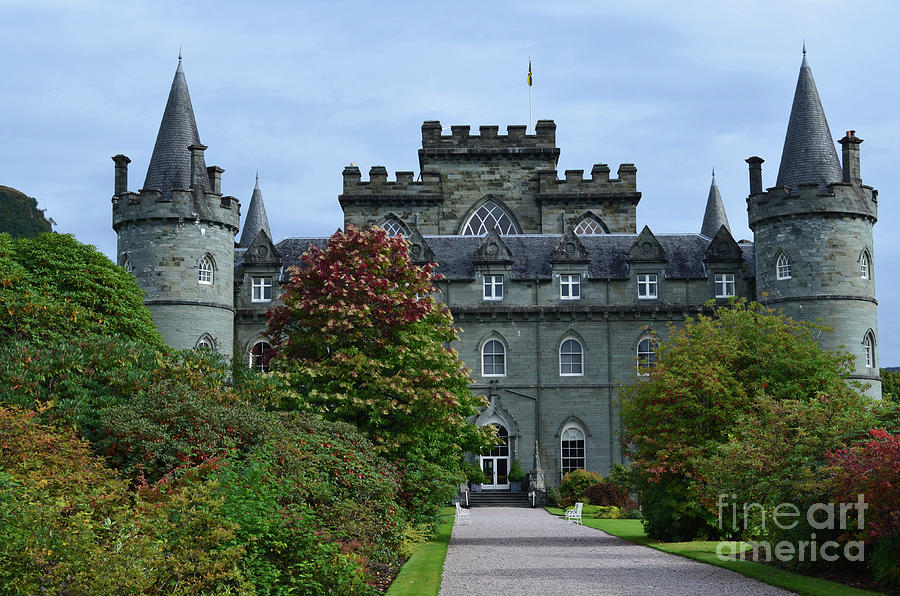 Inveraray Castle in Argyll Scotland Photograph by DejaVu Designs