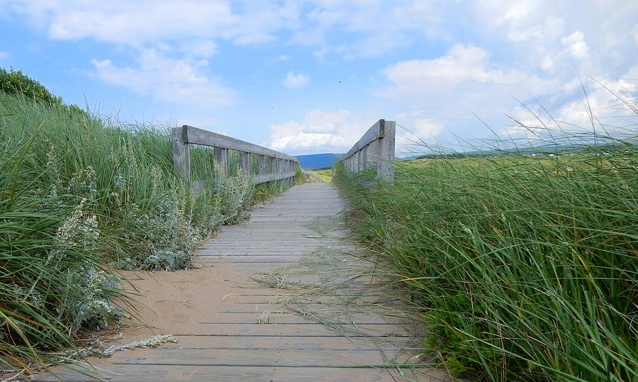 Inverness Boardwalk Photograph by Betty-Anne McDonald