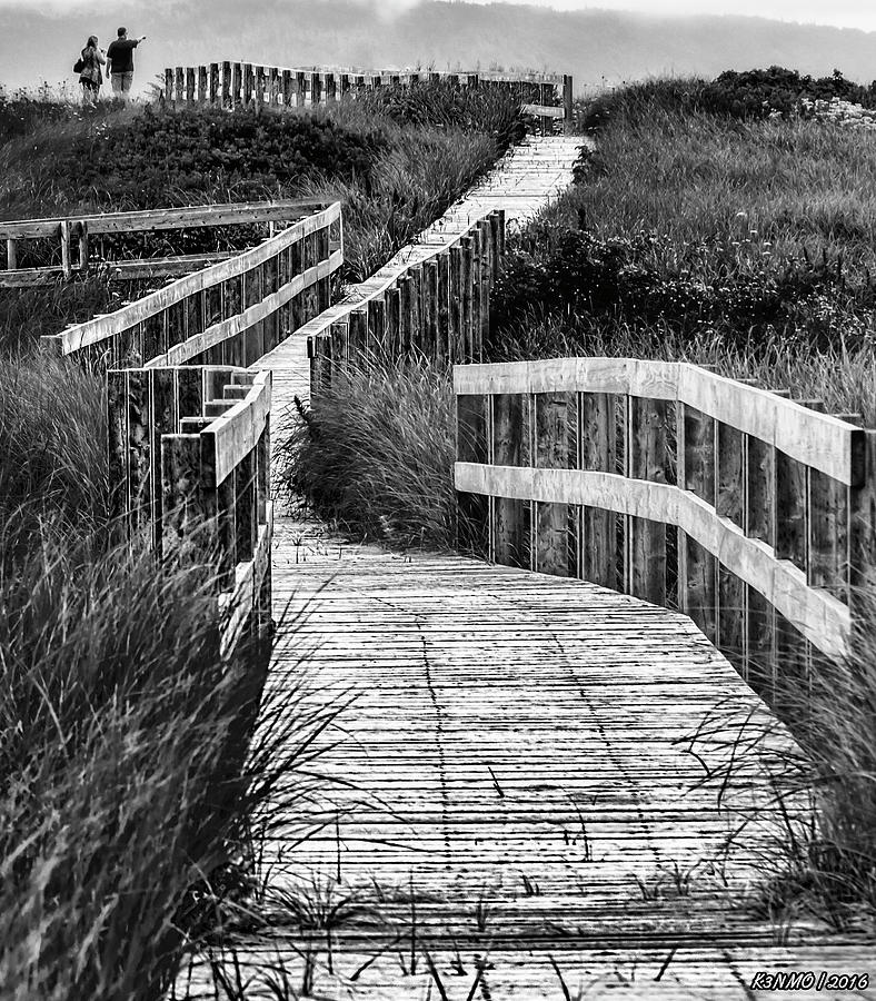 Inverness Boardwalk Photograph by Ken Morris