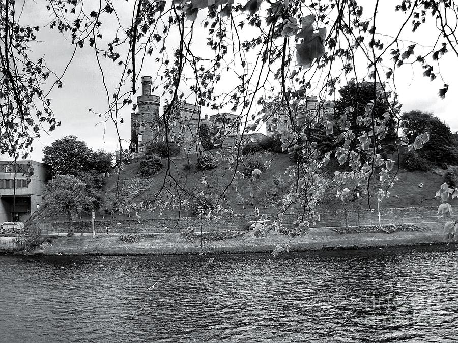 Inverness Castle In Monochrome Photograph by Joan-Violet Stretch