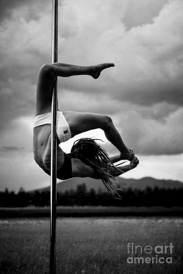Inverted Pole Dance 1 Photograph