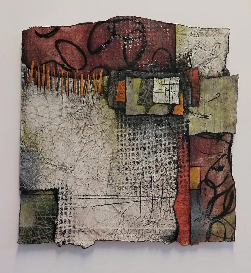 Abstract Mixed Media - Invested  by Laura Lein-Svencner