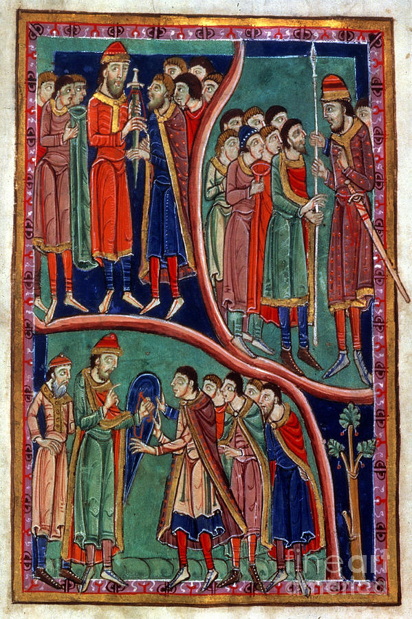 Investiture Of St. Edmund Painting by Granger