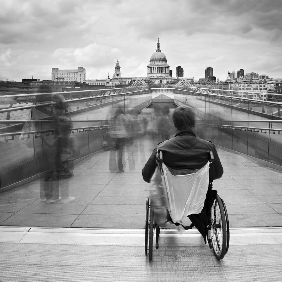 London Photograph - Invisible by David Turner