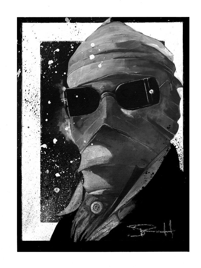 Invisible Man Painting by Sean Parnell