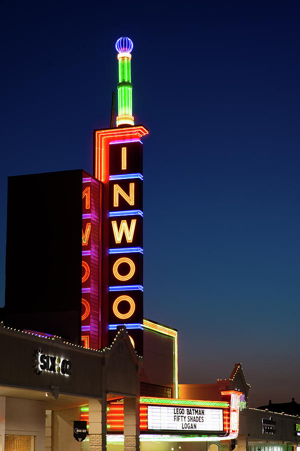 Inwood Theater Dallas Red 31517s Photograph by Rospotte Photography