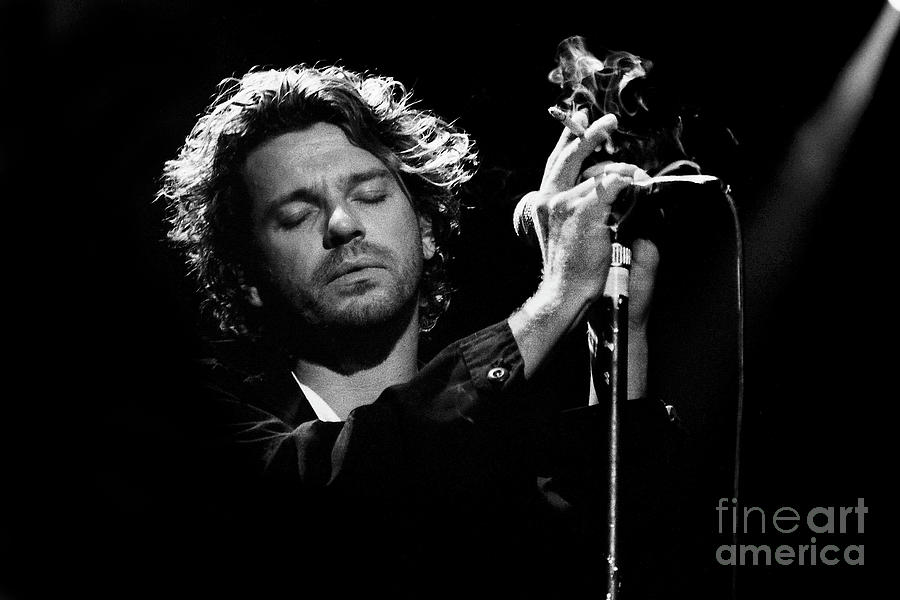 Inxs Photograph - INXS-94-Michael-1339 by Timothy Bischoff