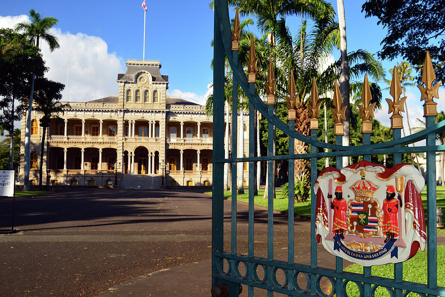 Iolani Palace Photograph by James Kirkikis