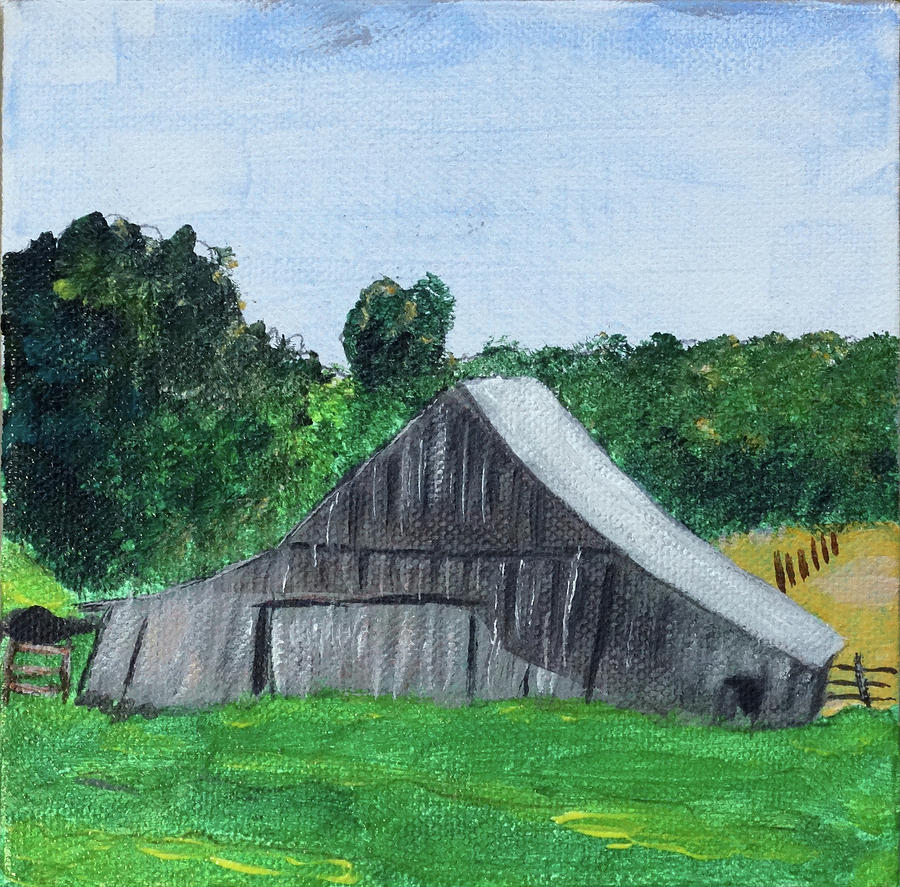Iowa Barn No 4 2016 Painting by Kevin Callahan