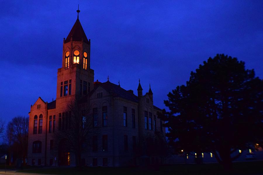 Iowa County Courthouse by Morning Light Photograph by Shawn Pierce ...