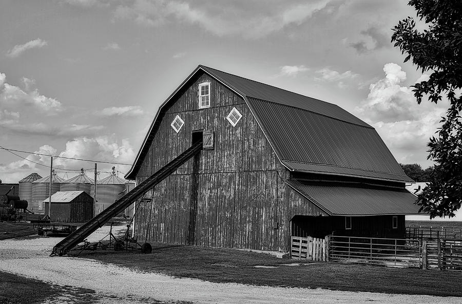 Summer Photograph - Iowa Farm Scene by Mountain Dreams