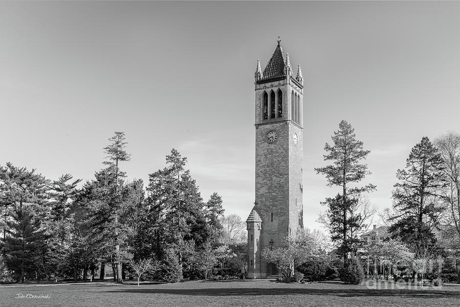 Iowa State University Campanile and Quad Photograph by University Icons