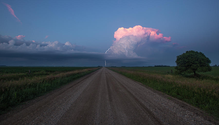 Supercell Photograph - Iowa Supercell by Aaron J Groen