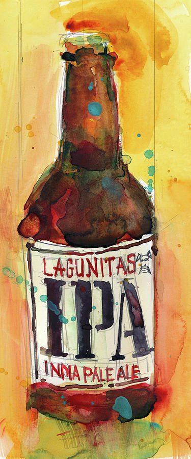 Ipa Lagunitas Beer Art Painting