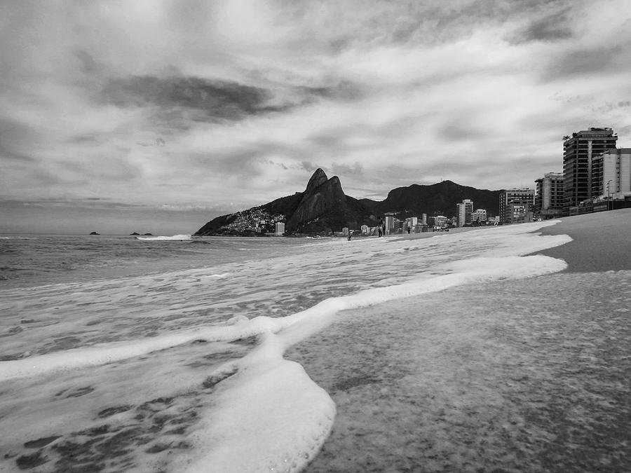 Mountain Photograph - Ipanema - Rio de Janeiro by Cesar Vieira