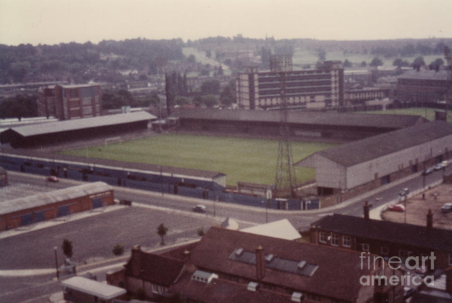 Ipswich Town - Portman Road - Aerial View 1 - 1970 Photograph by Legendary Football Grounds