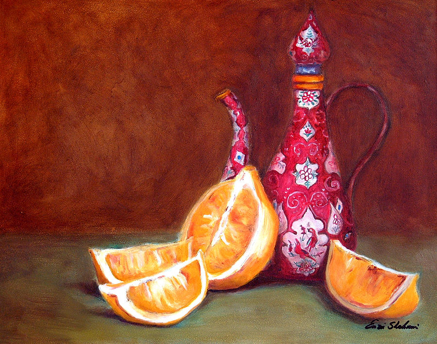 Iranian Lemons Painting by Portraits By NC