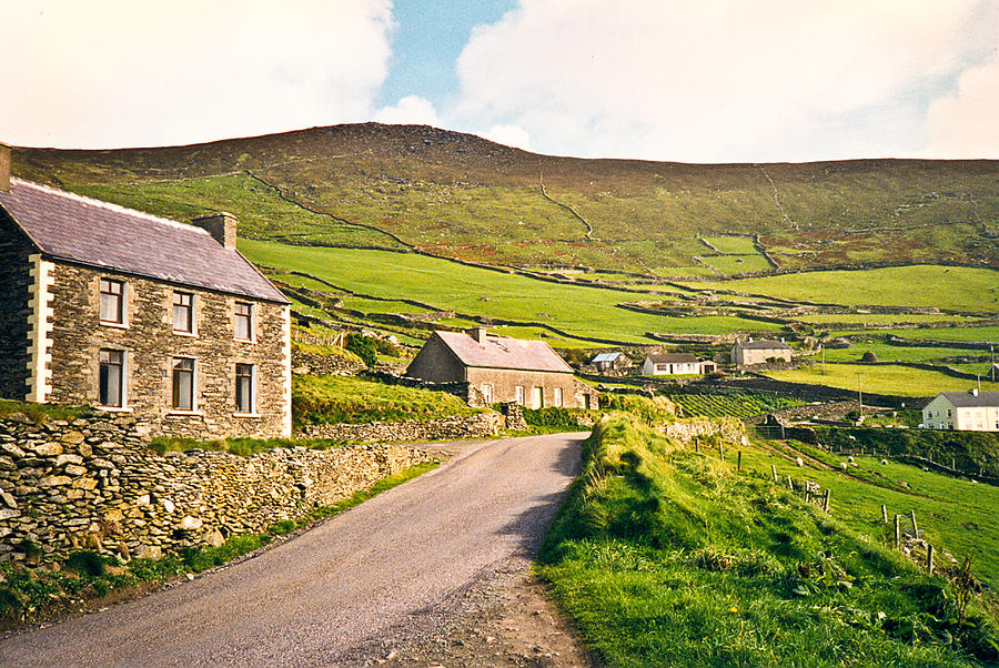 Ireland farmland Photograph by Douglas Barnett