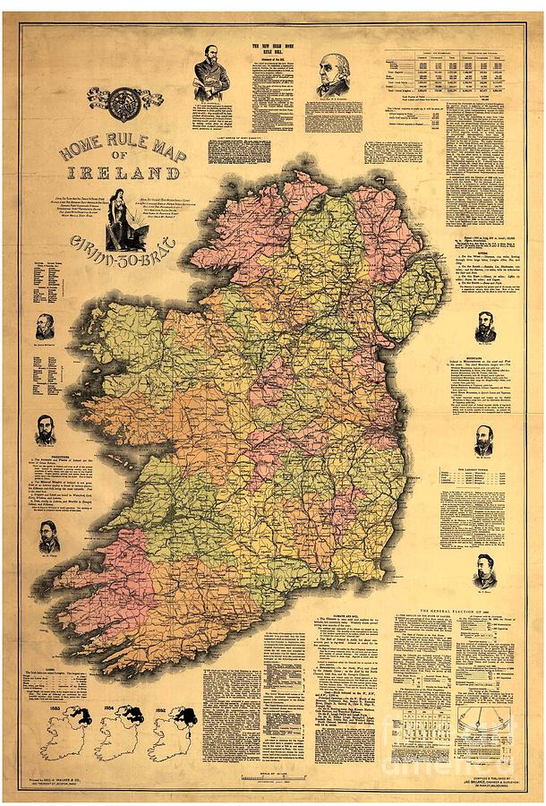 Ireland Home Rule Painting