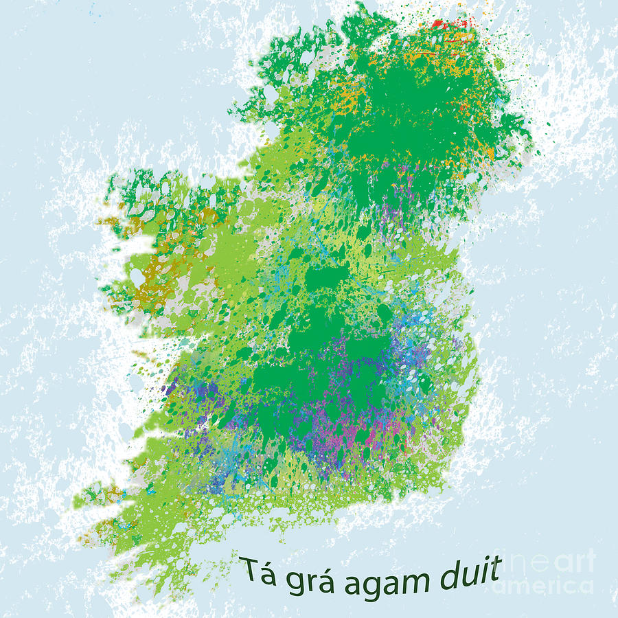 Ireland Digital Art by Trilby Cole