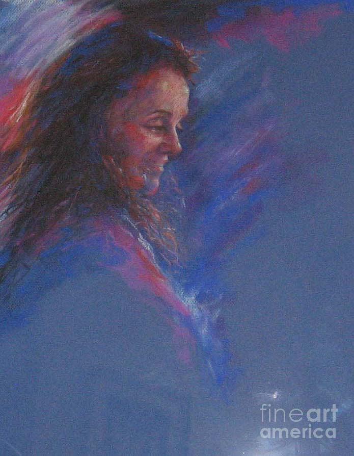 Portrait Painting - Irene mi amiga by Tina Siddiqui Portrait Painting - Irene mi amiga by Tina Siddiqui