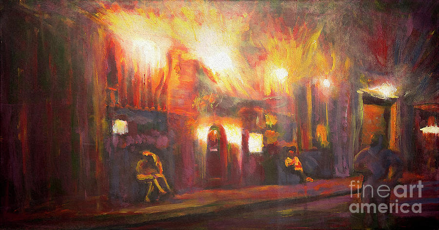Irenes Cuisine - New Orleans Painting by Francelle Theriot