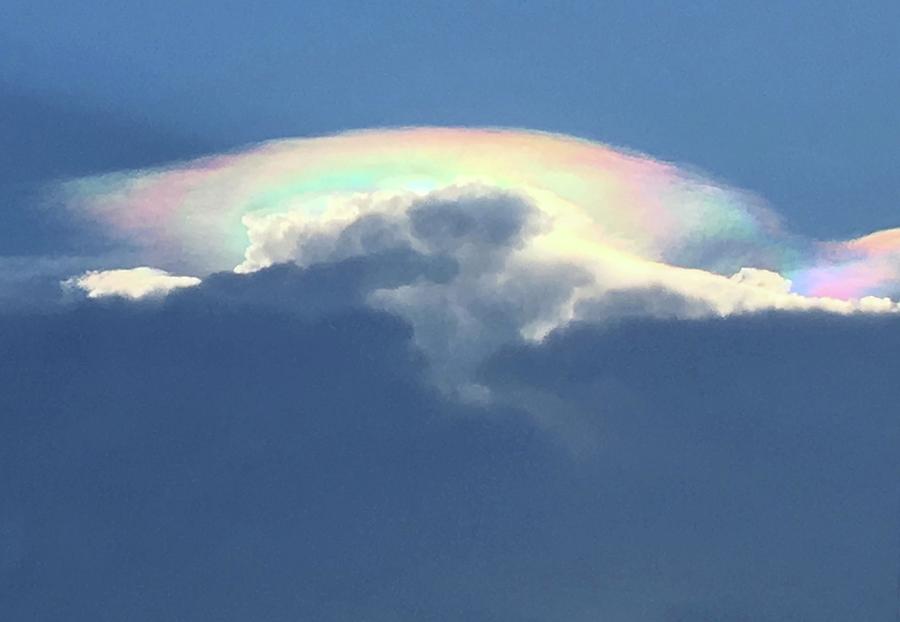 Iridescent Cloud  Photograph by Richard Bryce and Family