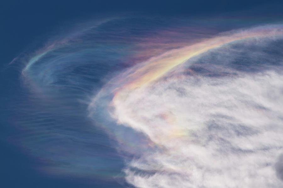Iridescent Clouds Photograph by Paul Rebmann