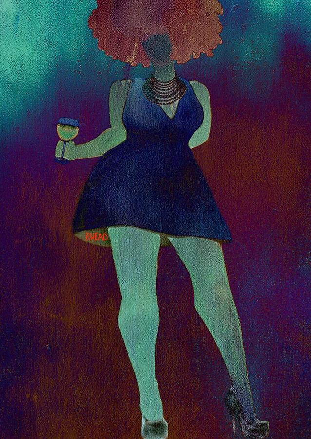 IridescentWine Digital Art by Romaine Head