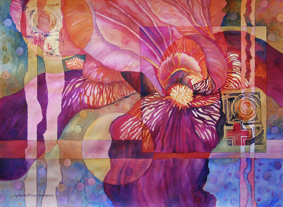 Iris Delight by Lynda Hoffman-Snodgrass Iris Delight by Lynda Hoffman-Snodgrass