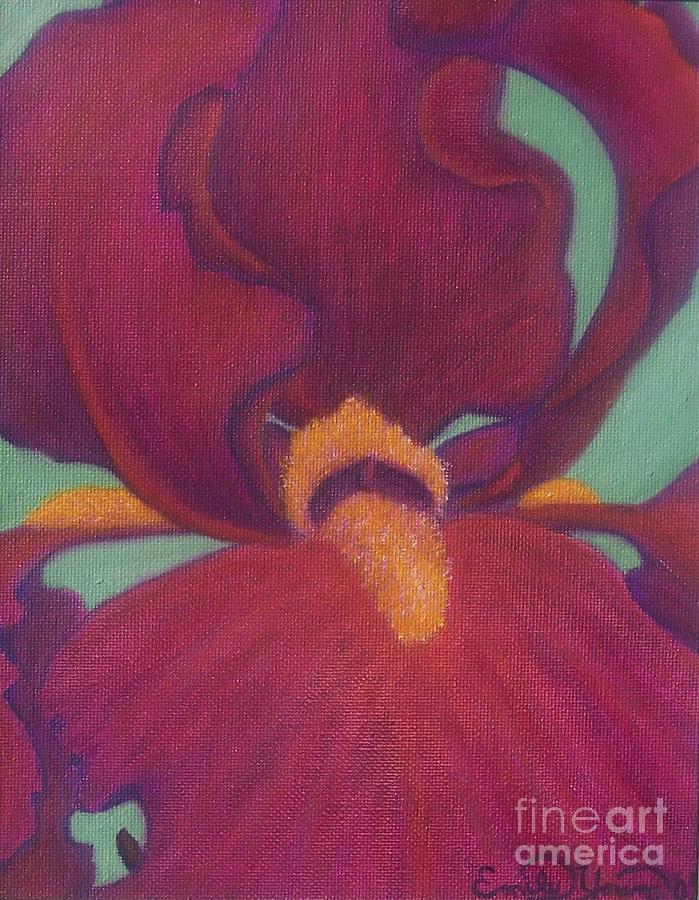 Iris Painting - Iris by Emily Young