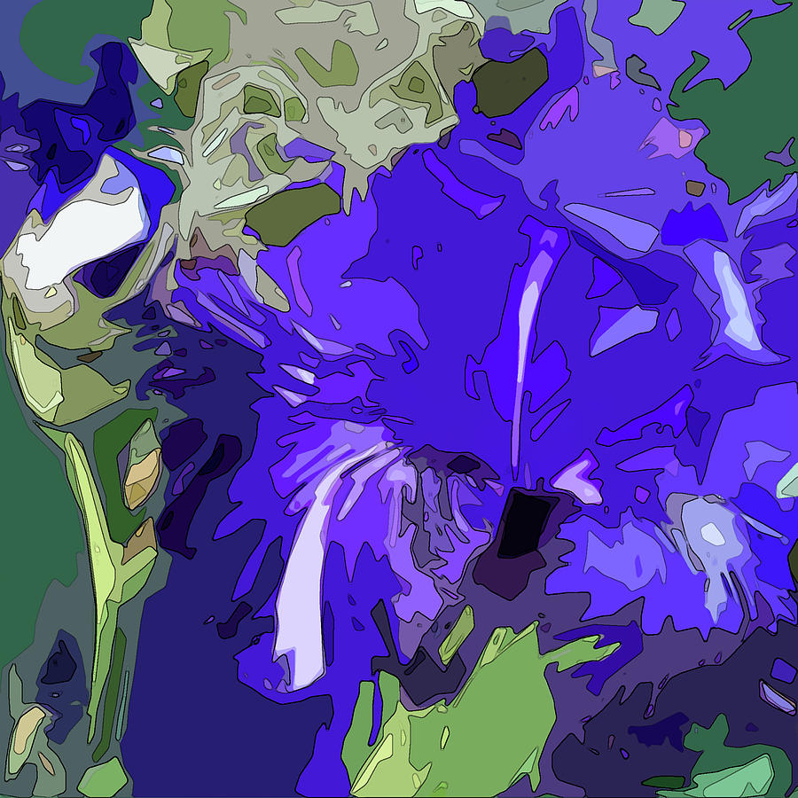 Iris Impressions Digital Art by Gina Harrison