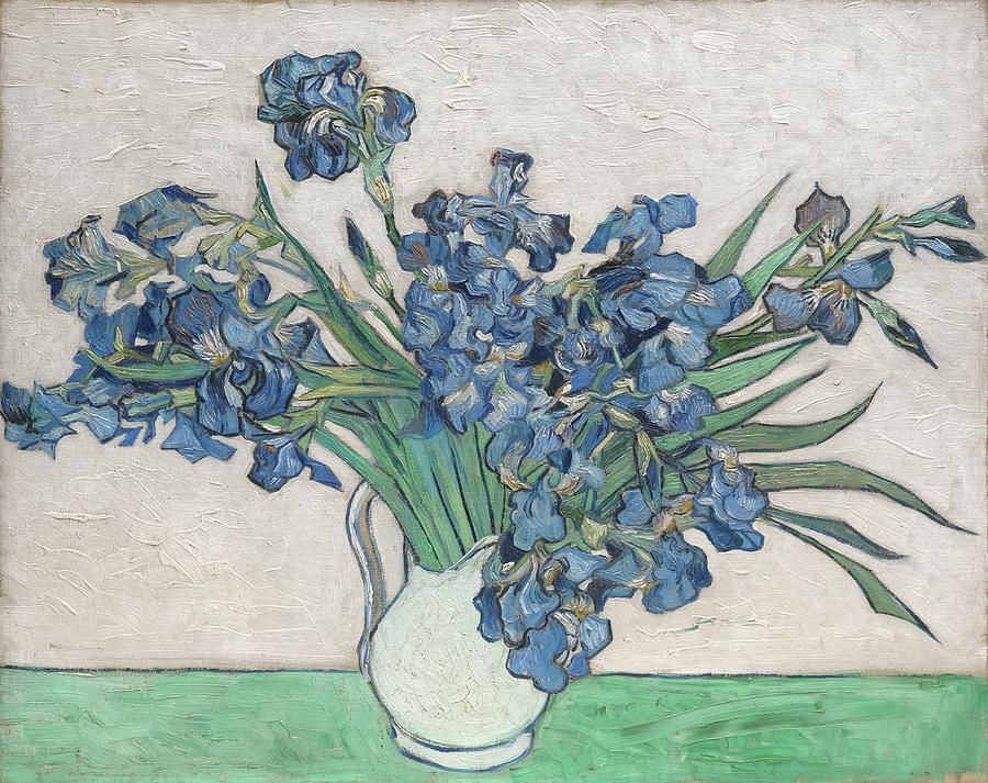 Irises 1890 Painting by Vincent Van Gogh