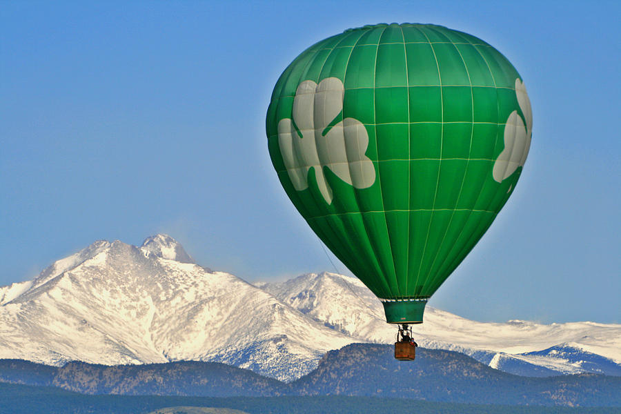 Irish Balloon Photograph by Scott Mahon