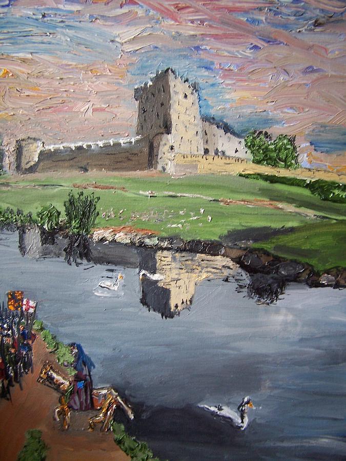 Irish Castle Painting by Ira Stark | Fine Art America