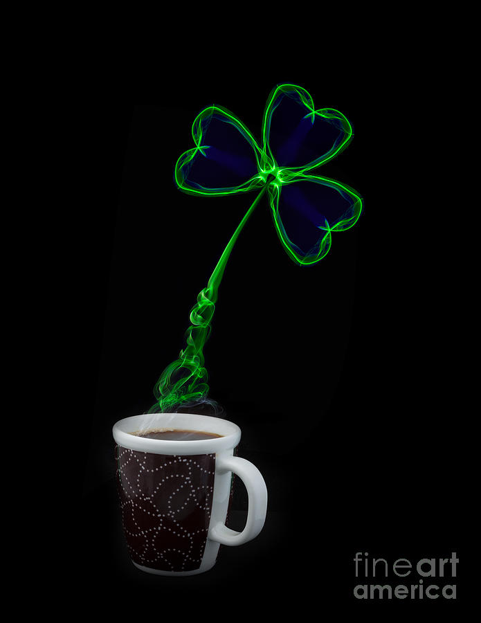 Abstract Photograph - Irish Coffee by Roger Monahan