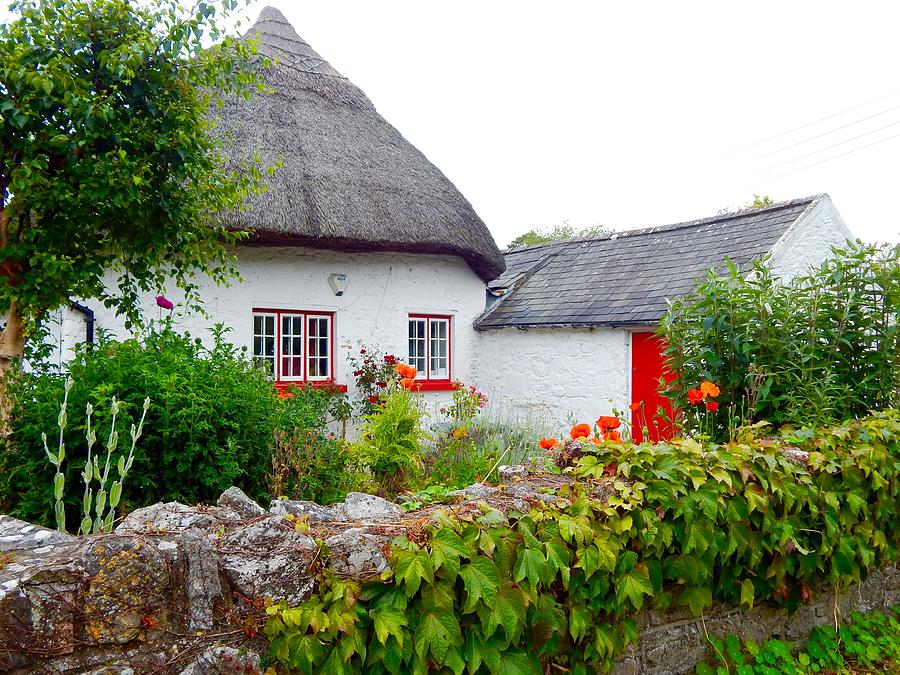Irish cottage Photograph by Sue Morris