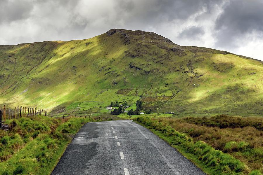 Irish Highway Photograph by Chris Buff