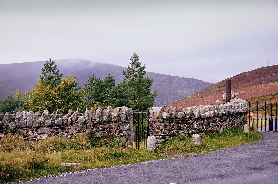 Irish Homestead. Wicklow Photograph by Jenny Rainbow