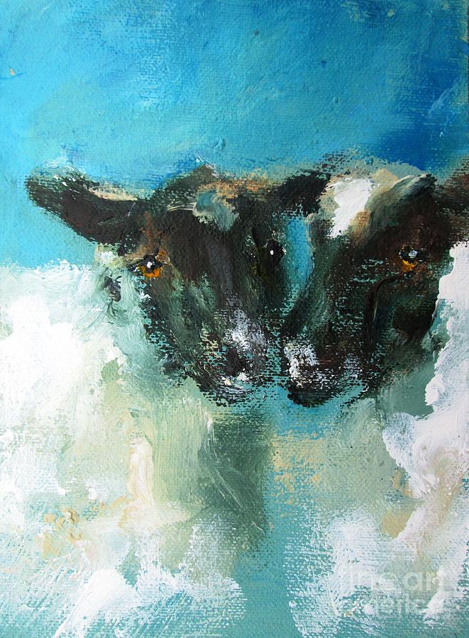 paintings of Irish sheep  Painting by Mary Cahalan Lee - aka PIXI