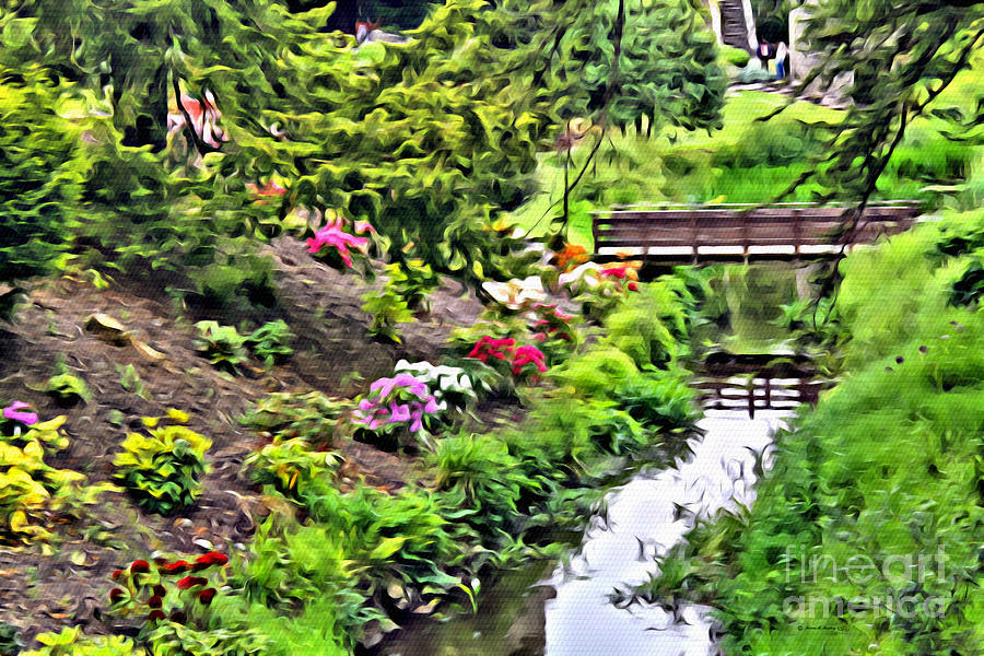 Wooden Bridge Photograph - Irish Summer Stream by Beauty For God Wooden Bridge Photograph - Irish Summer Stream by Beauty For God