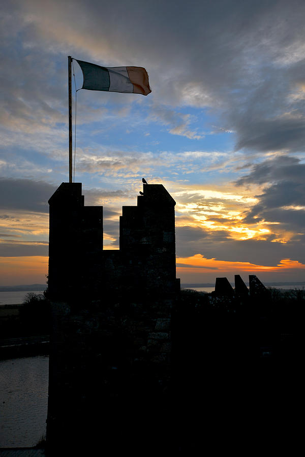 Irish Sunset Over Ramparts 1 Photograph by Lawrence Boothby