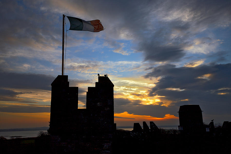 Irish Sunset Over Ramparts 2 Photograph by Lawrence Boothby