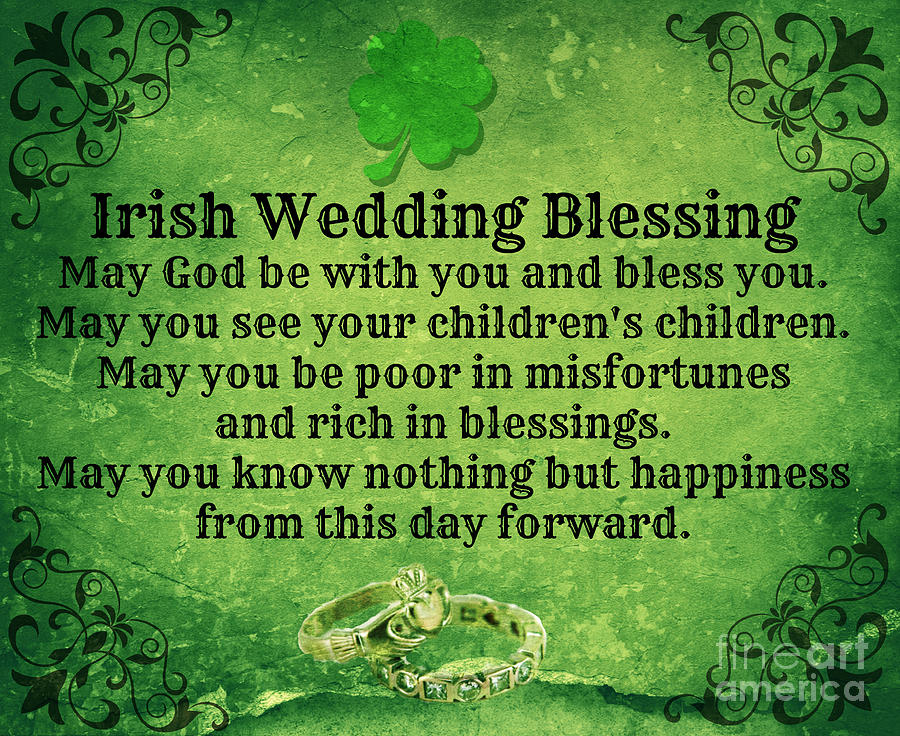 Irish Wedding Blessing Photograph by Mindy Bench