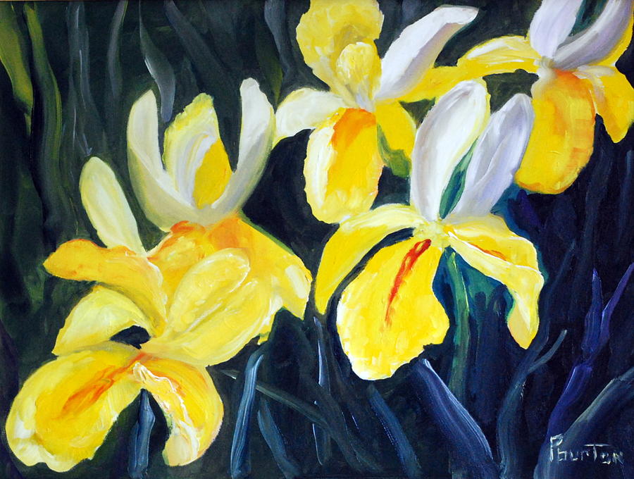 Irisis Painting by Phil Burton