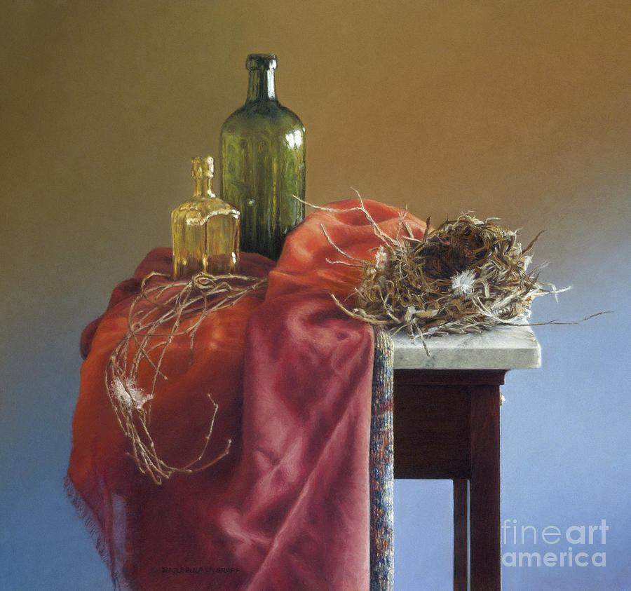 Irmas Nest Painting by Barbara Groff